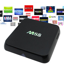 M8S Android TV Box Amlogic S812 Quad Core 2G/8G HDMI WiFi LAN AV Optical KODI Android Kit Kat Smart TV IPTV Set Top Box