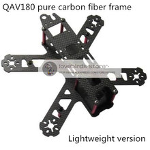 DIY FPV mini drone cross racing quadcopter QAV180 pure carbon fiber frame lightweight version unassembled