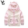 1 7T Baby Girls Clothes Baby Sweater Cardigans Toddlers Girls Sweater Hooded Coat Children Clothing Kawaii