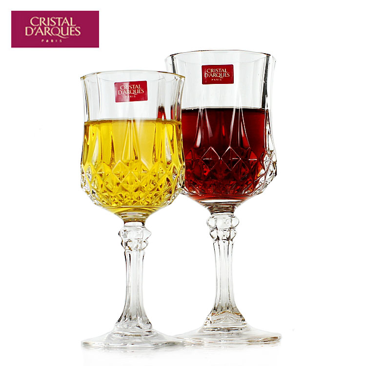 1 piece France CDA CRISTAL D'ARQUES crystal glass wineglass 3 size for optionalinWine Glasses