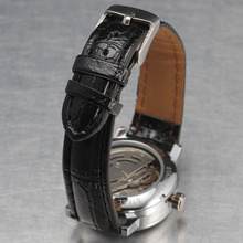 2015 fashion women dress watch luxury brand winner rhinestone hollow dial lady Automatic mechanical wrist watches