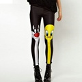 Hot Sale Women Leggings 2016 Summer Style Cartoon 3D Digital Printed Fitness Pants High Quality Ladies