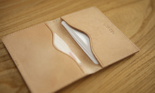 LAN genuine men s slim card case leather credit card case small bank card case