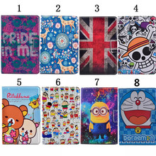 Cartoon Leather Case Cover For Apple iPad mini 4 Case With Stand Tablet Case Leather Case for Apple iPad mini4