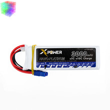 Lipo 11.1v 3s battery 3000mAh 30C max 35C EC3 Xpower lithium batteries for RC drone Helicoptes Airplane parts