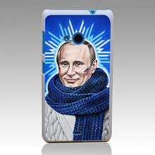 Vladimir Putin Hard White Case for Nokia Microsoft Lumia 535 630 640 640XL 730 Phone Cover Back
