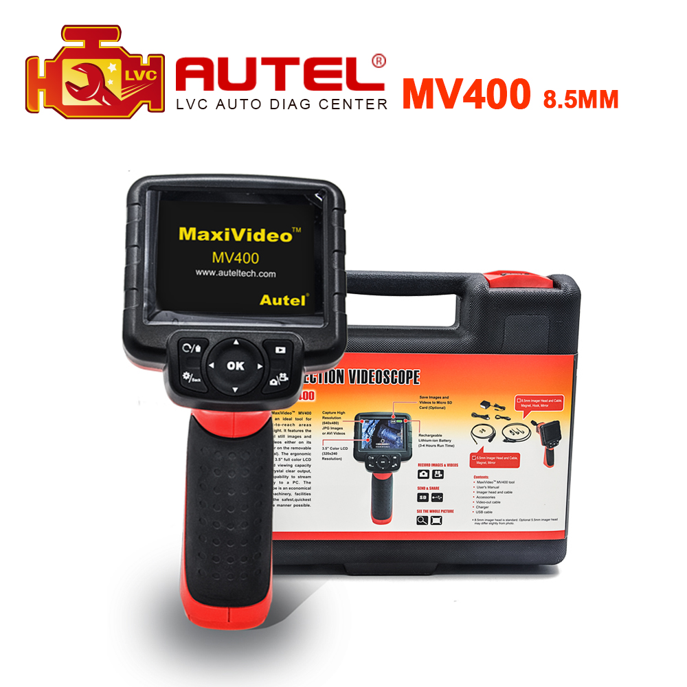 Autel Maxivideo MV400    Videoscope  Boroscope  8.5     3.5 