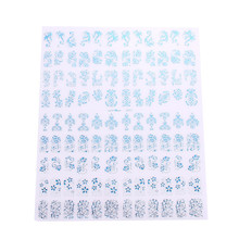 Fashion Nail art beauty nail tools 3D DIY Flower Design Nail Art Stickers Flower Manicure Tips