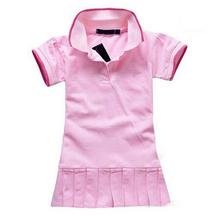 2016 New Summer Baby Girl Clothes Breathable Polo children/kids Dresses Tennis Sport tennis baby girl dress,CCL04068