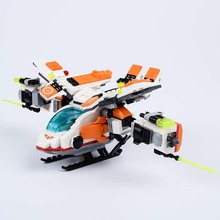 Plastic Plane toy Model Airplane Building Blocks sets Helicopter Minifigure DIY Bricks Classic Toys Gift