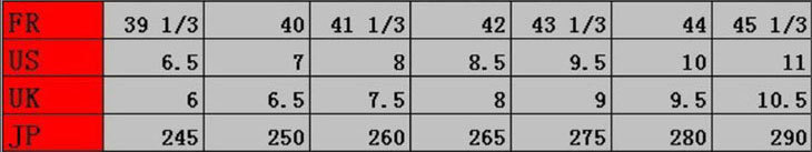 soccer aid-size-chart