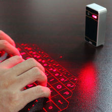 Portable Mini Wireless Bluetooth LED Laser Virtual Keyboard for PC Laptop Tablet Smartphone Phone