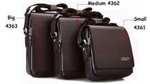 2015 Designer Kangaroo Brand men messenger high quality bags shoulder bag Genuine pu Leather Men Bag