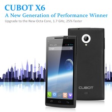 CUBOT X6 5 0 Inch HD IPS Screen 3G Android 4 2 MTK6592 Octa Core Dual