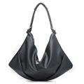 Soft Leather Fashion Hobo Bag Ladies Large Shoulder Bag Trendy All match Handbag Designer Classy Women