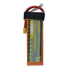 You&me New 7.4V 6000mAh 50C Max 100C 2S 7.4V RC Li-Poly Battery for rc helicopter quadcopter