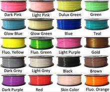 Filament for a 3D printer 1.75mm, Material Type ABS (Acrylonitrile Butadiene Styrene)