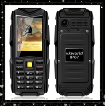 Outdoor VKworld V3 waterproof Shockproof Mobile Phone IP67 torch 5200mAh Dual SIM card 2 4 inch