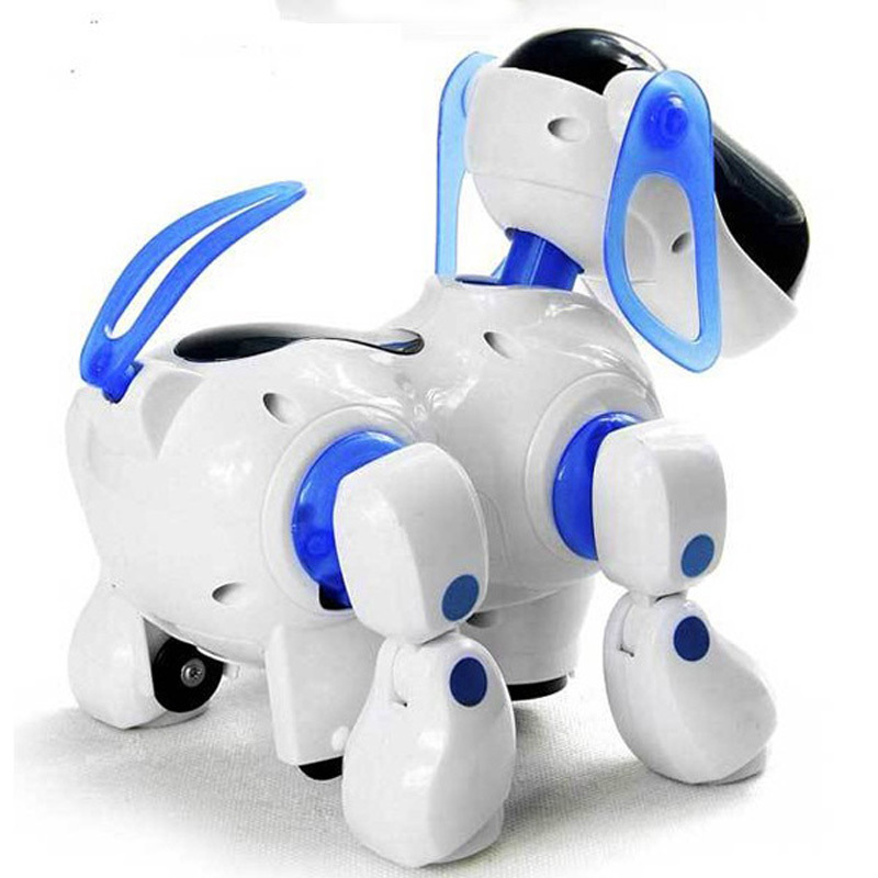 Robot dog children electric toy dog music shine pet Music Lights
