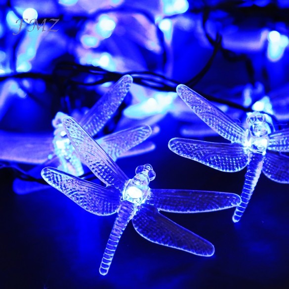 Hot Sale 30 LED 0.15M Solar Powered String Light Christmas/Wedding/Party Decoration Lights With ...
