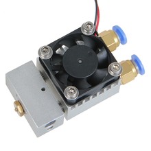 0.3/0.35/0.4/0.5MM Dual Head Dual Nozzles MK8 Extruder for Reprap 3D Printer 1.75/3MM Filament