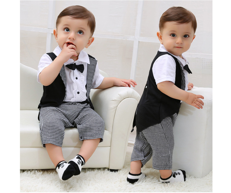 Mameluco de smoking para bebe new arrivals