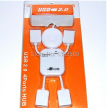 free ship ,Figure USB splitter,USB hub splitter,four in 1 USB cable,2.0 2 high speed HUB interface extended converter