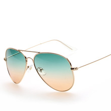 2015 new aviator sunglasses for Man women s large frame sun glasses metal color vintage Classical