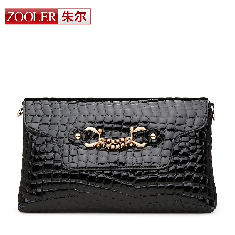 For small Crocodile cross-body bag 2014 trend women's day clutch handbag women's fashion cowhide clutch bag