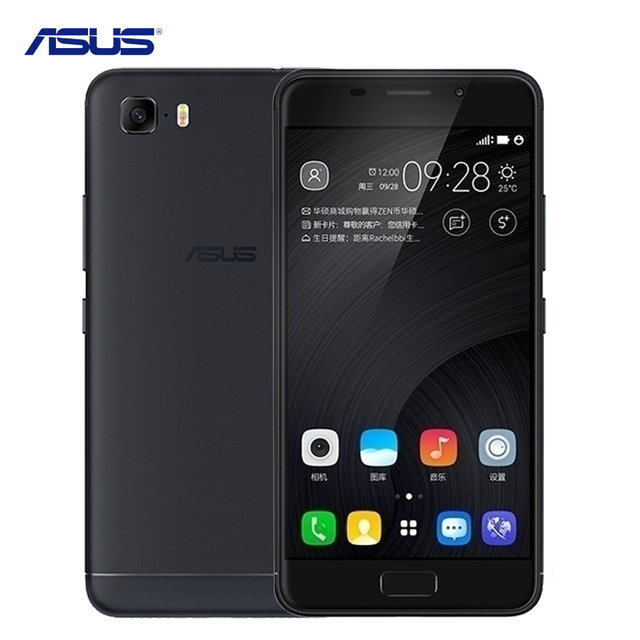 ASUS Zenfone Pegasus 3 s MT6750 MTK Окта основные Android 7.0 Мобильный телефон 5.2 Дюймов 3 ГБ RAM 32 ГБ ROM Передняя Touch ID 5000 мАч
