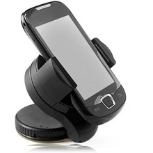 Universal Car Phone Holder Windshield Mount 360 degree spin Bracket stands for iPhone 5 4S samsung