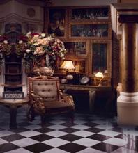 European Style Decorative Flowers Chair Photography Backdrops Photo Studio Background