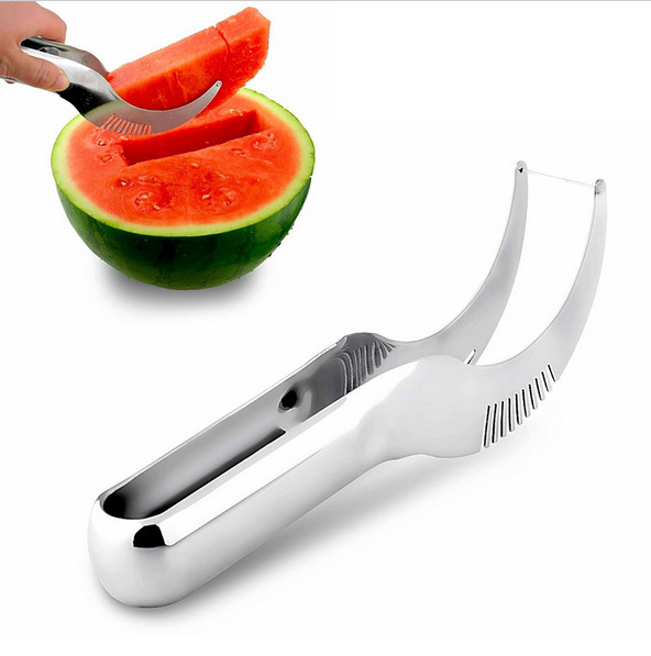 Высокий Долг Нержавеющей Стали Арбуз Дыня Нож Резак Бур Slicer Фрукты Овощи Инструменты "Умная Кухня Гаджеты