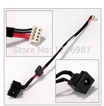 Wholesale Free Shipping New DC Power Jack Connector with Cable for Toshiba Satellite A350 L505 L505D