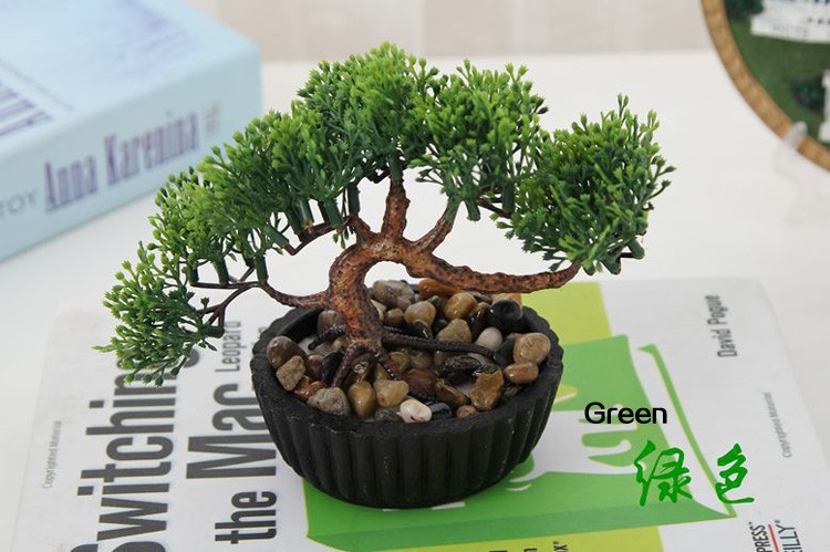 2020 Wholesale Indoor Plants Decoration Simulation Small Bonsai Plants Artificial Flower Potted Bonsai Set Wholesale Home Decoration From Tanggo 12 13 Dhgate Com