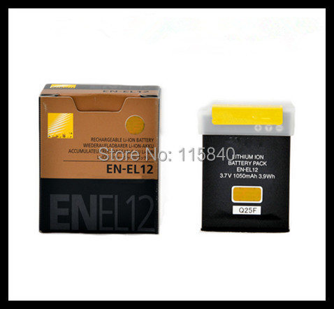     EN-EL12 EN EL12 ENEL12  Nikon S70 S710 S6300 S9200 S8200 P310 