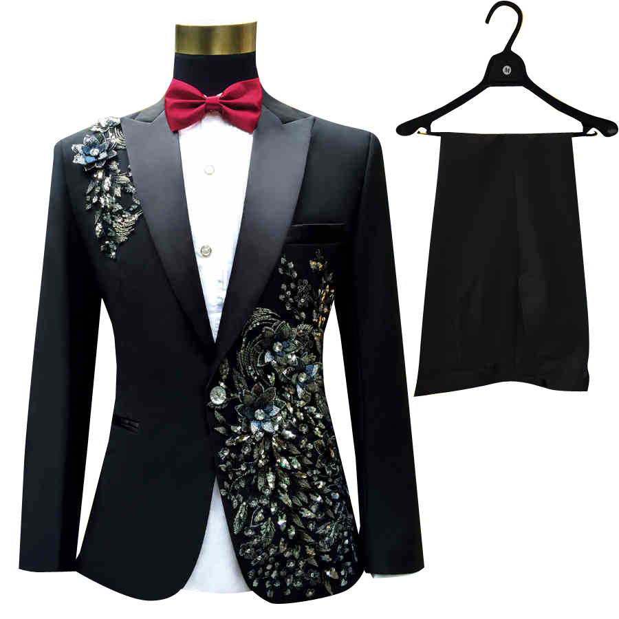 Mens Sequin Tuxedo Promotion-Shop For Promotional Mens Sequin Tuxedo On ...