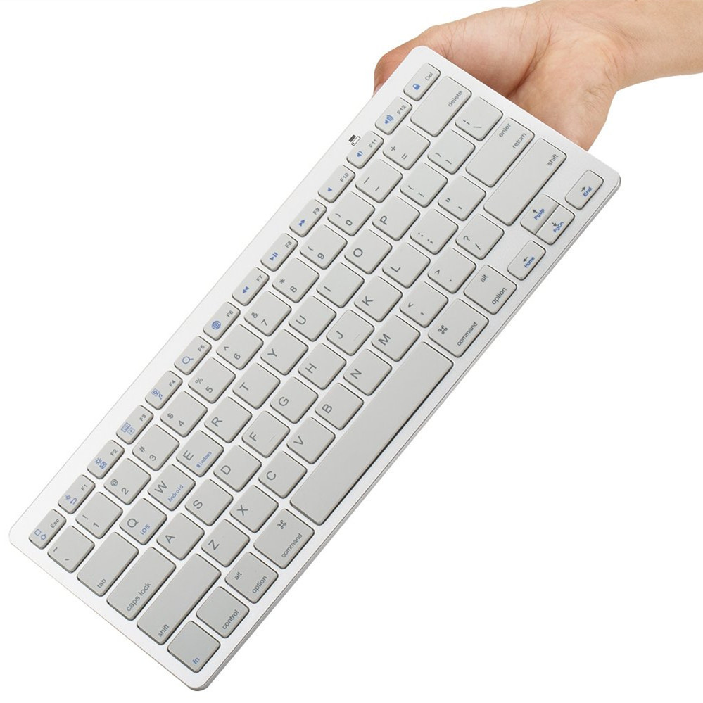 Wireless Bluetooth3 0 Mini white Windows Android iOS Keyboard for All Windows Android iOS PC Tablet
