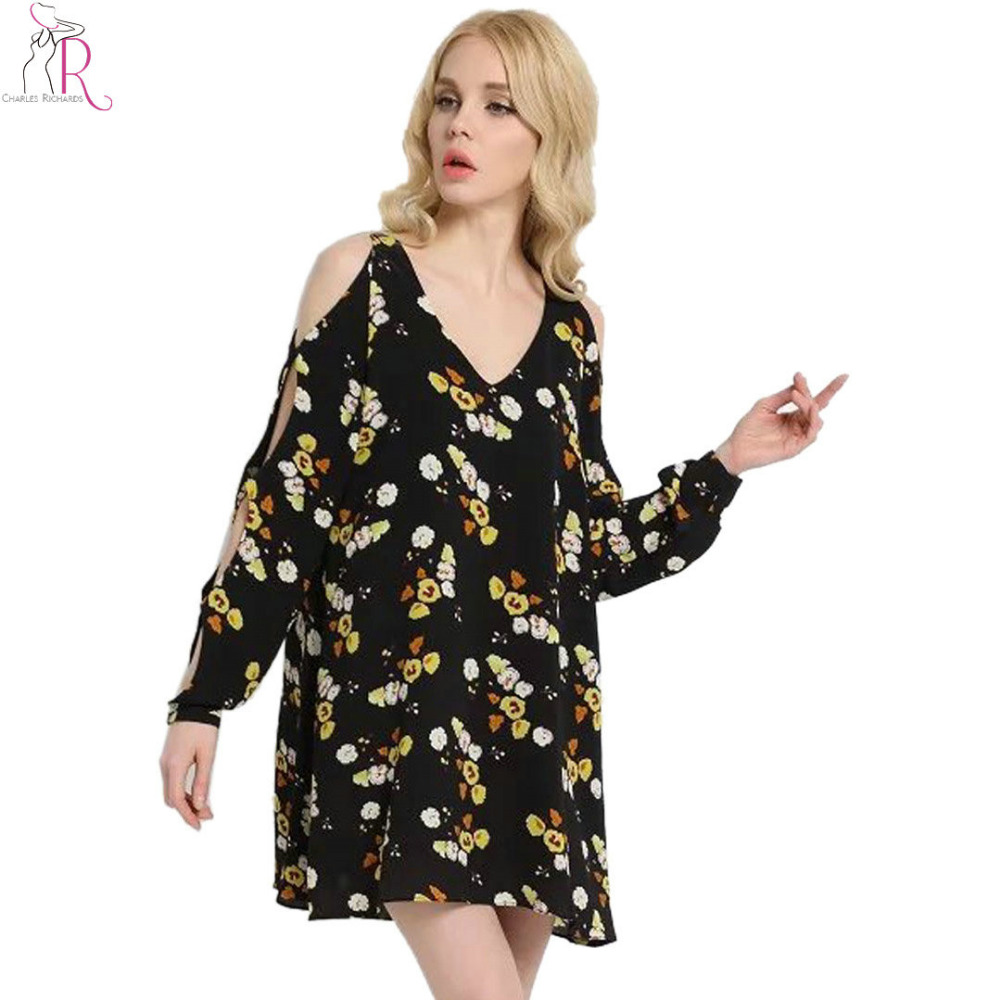 black floral prints slit sleeve shift mini dress casual v neck streetwear dresses black floral prints slit sleeve shift mini dress casual v neck streetwear dresses