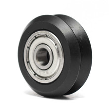 V Type Plastic wheel Pulley with ball Bearings Passive Round wheel Idler Pulley Gear perlin wheel 3D Printer Parts