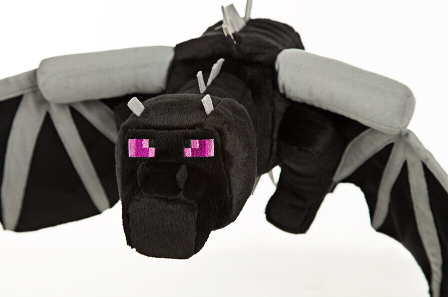 minecraft deluxe ender dragon plush