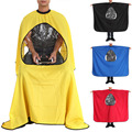 158X147cm With Transparent Window Play Phone Wrap Pro Hairdressing Hair Cutting Wraps Salon Cape Cover Barbers
