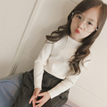 2016 Winter Brand New Girls Sweaters Children Temperament Toddler Casual Basic Knit Shirts Baby Pullover Sweater