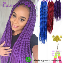 grey blue purple BUG colors hanava mambo twist braids 12-24 inch hanava mambo jumbo twist braids for crochet hair HAVANA TWIST