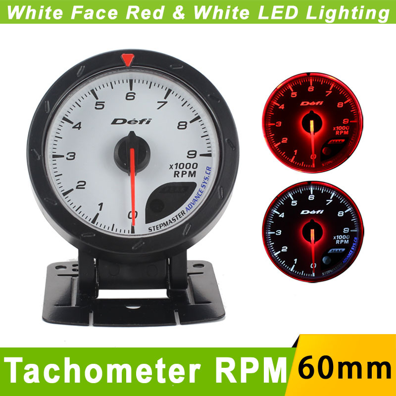 Universal Tachometer Gauge 60mm Defi CR Advance Tachometer Car RPM