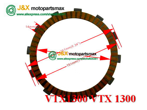 Vtx1300 VTX 1300     8 .  Honda VTX1300 VTX 1300 2003 - 04 05 06 07 08 09