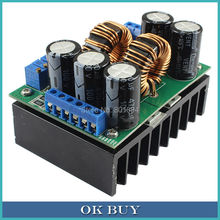 1200W 20A DC Constant Current CV Boost Converter 8V-60V to 12V-80V Non-isolated Voltage Step-up Power Supply Module