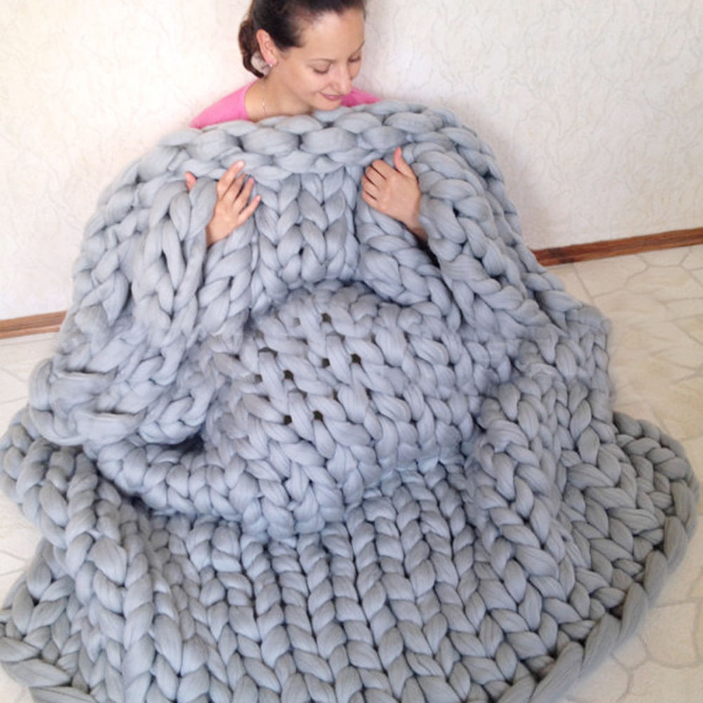 Online buy grosir thick wool blankets for beds from china thick ...