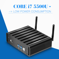 Hot sales i7 mini pc barebone pc fanless pc thin client stick pc Support Linux with