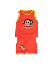 2016 Cheap Sunshine Children Boys T Shirts Clothing Sets Girls T Shirt Waistcoat Shorts Boy Kids